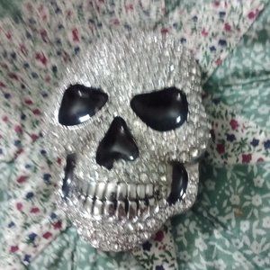Skull belt buckle & necklace piece
